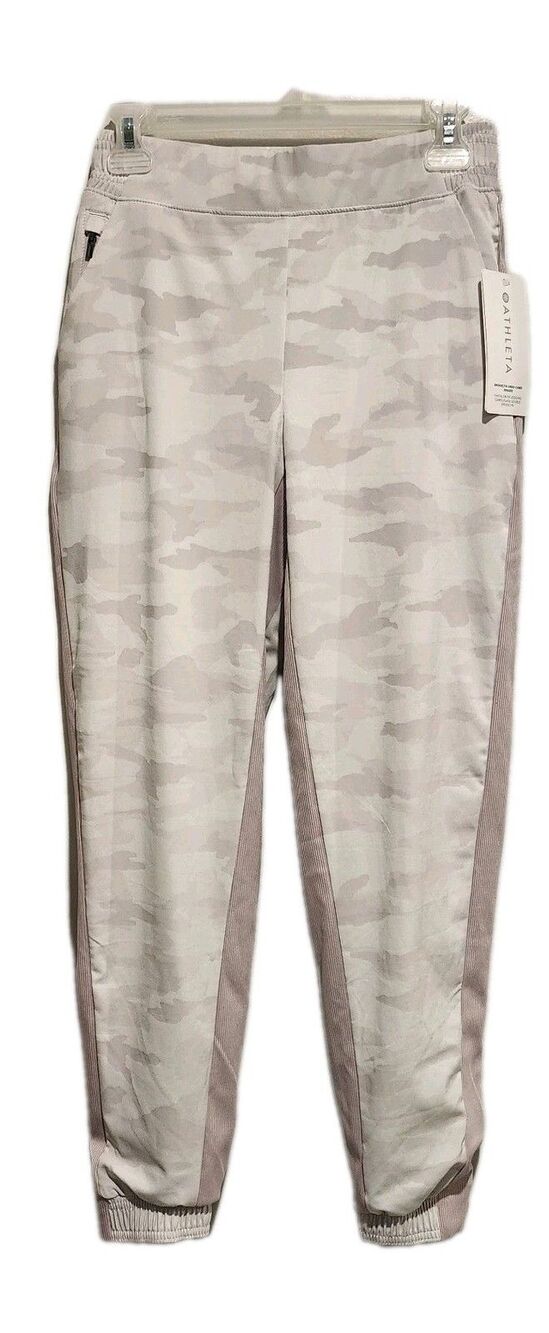 ATHLETA Brooklyn Camo Lined Jogger Purple Size 2 NWT